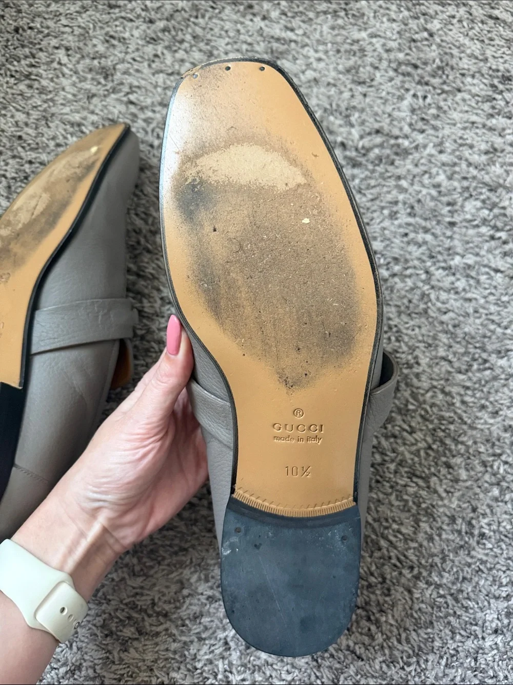 Gucci elegant leather